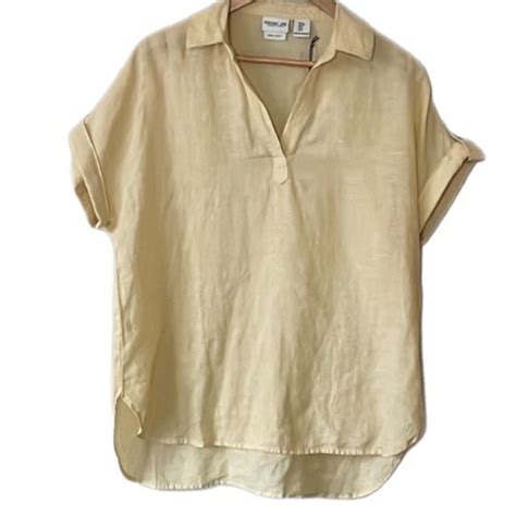 rachel zoe linen blouse.